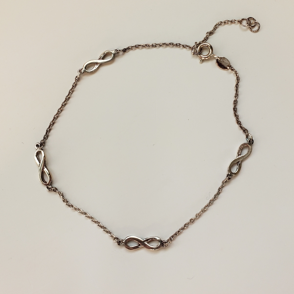 Silver Infinity Bracelet